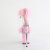 Pleaser FLAMINGO-824F Sandali Con Plateau Trasparente Rosa EU-35 / US-5