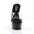 Pleaser Mules DELIGHT-601 Trasparente/Nero EU-37 / US-7