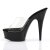 Pleaser Mules DELIGHT-601 Trasparente/Nero EU-39 / US-9