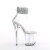 Pleaser FLAMINGO-824RS-02 Sandali Con Plateau Trasparente Strass Trasparente EU-40 / US-10