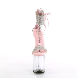 Pleaser FLAMINGO-827RS Sandali Con Plateau Trasparente...