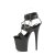 Pleaser FLAMINGO-861 Sandali Con Plateau Trasparente Nero EU-35 / US-5