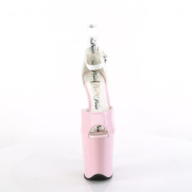 Pleaser FLAMINGO-868 Sandali Con Plateau Vernice Rosa Pastello EU-35 / US-5
