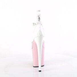 Pleaser FLAMINGO-868 Sandali Con Plateau Vernice Rosa Pastello EU-35 / US-5