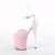 Pleaser FLAMINGO-868 Sandali Con Plateau Vernice Rosa Pastello EU-35 / US-5