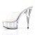 Pleaser Mules DELIGHT-601 Trasparente/Trasparente/EU-37 / US-7