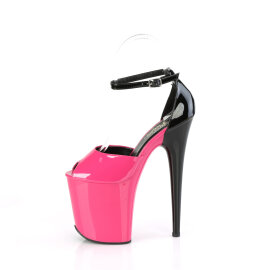 Pleaser FLAMINGO-868 Sandali Con Plateau Vernice Rosa EU-35 / US-5
