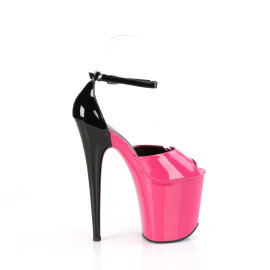 Pleaser FLAMINGO-868 Sandali Con Plateau Vernice Rosa EU-35 / US-5