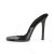 Fabulicious GALA-01 Mules Trasparente Nero EU-40 / US-10