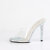 Fabulicious GALA-01DML Mules Trasparente Strass Argento EU-41 / US-11