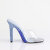 Fabulicious GALA-01DMM Mules Trasparente Strass Blu EU-38 / US-8
