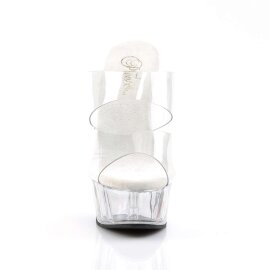 Pleaser Mules DELIGHT-602 Trasparente/Trasparente EU-35 /...