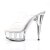 Pleaser Mules DELIGHT-602 Trasparente/Trasparente EU-35 / US-5