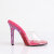 Fabulicious GALA-01DMM Mules Trasparente Strass Rosa EU-38 / US-8