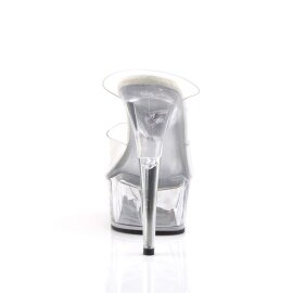 Pleaser Mules DELIGHT-602 Trasparente/Trasparente EU-37 / US-7