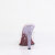 Fabulicious GALA-01DMM Mules Trasparente Strass Viola EU-35 / US-5