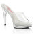 Fabulicious GLORY-501 Mules Trasparente EU-40 / US-10