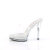 Fabulicious GLORY-501 Mules Trasparente EU-40 / US-10