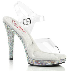 Fabulicious GLORY-508DM Sandali Trasparente Strass...