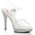 Fabulicious GLORY-508DM Sandali Trasparente Strass Argento EU-36 / US-6
