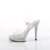 Fabulicious GLORY-508DM Sandali Trasparente Strass Argento EU-37 / US-7