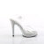 Fabulicious GLORY-508DM Sandali Trasparente Strass Argento EU-41 / US-11