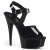 Pleaser Sandali DELIGHT-608N TPU Nero (Effetto Gelatina)/Nero EU-37 / US-7