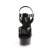 Pleaser Sandali DELIGHT-608N TPU Nero (Effetto Gelatina)/Nero EU-37 / US-7