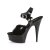 Pleaser Sandali DELIGHT-608N TPU Nero (Effetto Gelatina)/Nero EU-37 / US-7