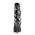 Devious INDULGE-1026 Stivaletti Con Plateau Vernice Nero EU-43 / US-13