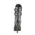Devious INDULGE-1026 Stivaletti Con Plateau Similpelle Nero EU-44 / US-14