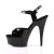 Pleaser Sandali DELIGHT-609 Vernice Nero/Nero EU-37 / US-7