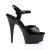 Pleaser Sandali DELIGHT-609 Vernice Nero/Nero EU-37 / US-7