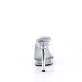 Fabulicious LIP-101 Mules Trasparente EU-37 / US-7