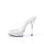 Fabulicious LIP-101 Mules Trasparente EU-41 / US-11