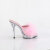 Fabulicious LIP-101-8 Mules Trasparente Rosa EU-41 / US-11