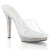 Fabulicious LIP-101DM Mules Trasparente Strass Argento EU-39 / US-9