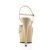 Pleaser Sandali DELIGHT-609 Crema EU-35 / US-5