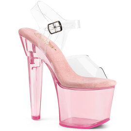 Pleaser LOVESICK-708T Sandali Con Plateau Fumo Rosa EU-35 / US-5