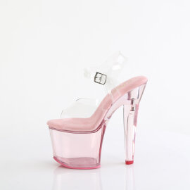Pleaser LOVESICK-708T Sandali Con Plateau Fumo Rosa EU-37 / US-7