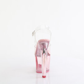 Pleaser LOVESICK-708T Sandali Con Plateau Fumo Rosa EU-37 / US-7