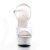 Pleaser Sandali DELIGHT-609 Vernice Bianco/Bianco EU-37 / US-7