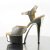 Pleaser Sandali DELIGHT-609G Dorato Multi Glitter/Oro Cromato EU-41 / US-11