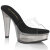 Fabulicious MARTINI-501 Mules Con Plateau Trasparente Fumo Nero EU-39 / US-9