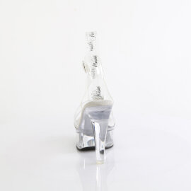 Fabulicious MARTINI-505 Sandali Con Plateau Trasparente EU-36 / US-6