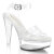 Fabulicious MARTINI-505 Sandali Con Plateau Trasparente EU-36 / US-6