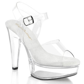 Fabulicious MARTINI-508 Sandali Con Plateau Trasparente...