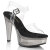 Fabulicious MARTINI-508 Sandali Con Plateau Trasparente Fumo Nero EU-37 / US-7