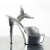 Pleaser Sandali DELIGHT-609G Argento Multi Glitter/Argento Cromato EU-35 / US-5