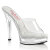Fabulicious MAJESTY-501 Mules Con Plateau Trasparente EU-36 / US-6